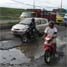 Jalan Raya Porong Rusak Berat