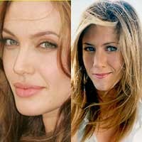 Oscar Pertemukan Angelina Jolie & Aniston