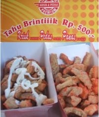 Tahu Brintik Rasa Menggelitik