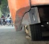 Bus Pecah Ban, Jalan Raya Darmo Tersendat