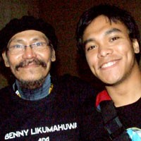 Benny Likumahuwa Eksis Bareng Anak