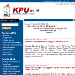 Anggota KPU Malu Situsnya Jadi Tempat Begituan