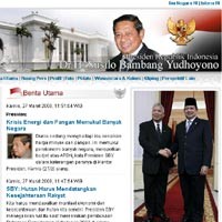 Depkominfo Diserbu, Situs SBY Deg-degan