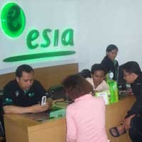 Esia dan Wifone Masuk Kalimantan