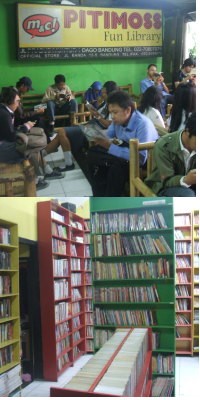 Asyiknya Membaca di Pitimoss