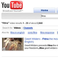 Fitna Tak Bergeming di YouTube