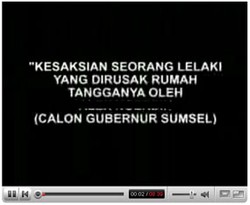 Siapakah Pembuat Film Selingkuh Cagub Sumsel?