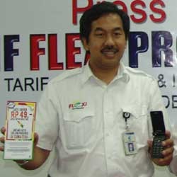 Handset Murah Dorong Pertumbuhan Flexi Sumatera