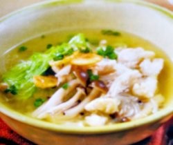 Sup Jamur Lettuce Pembangkit Selera