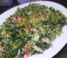 Nikmatnya Nasi Putih Plus Garo Bunga Pepaya