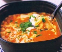 Sup Sawi Tofu Pedas, Pembangkit Semangat