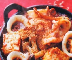 Hot Plate Cumi Tofu