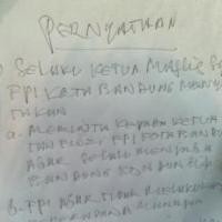 Pernyataan Sikap Ayub Bukan Pembubaran FPI Bandung