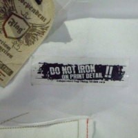 Peringatan, Dilarang Menyetrika!