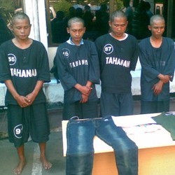 Polisi Berhasil Meringkus Empat Tersangka