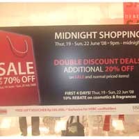 Belanja Hemat Tengah Malam