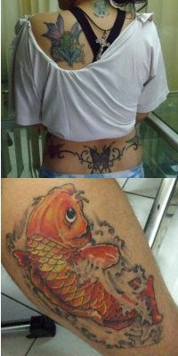 Tato, Seni Melukis Tanpa Kanvas