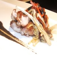 Grilled Chicken with Black Sesame Seed Teriyaki