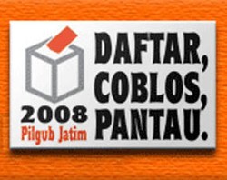 Penertiban Atribut Calon di Kediri Terkesan Tebang Pilih