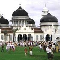 Kemegahan Masjid Baiturrahman Hadir Di Ponsel