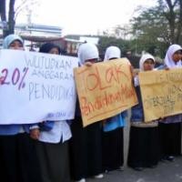 Rema UPI Tuntut Dana Pendidikan 20 Persen dan Tolak RUU BHP