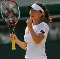 Zheng vs Serena di Semifinal