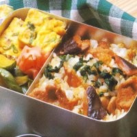 Nasi Daging Jamur, Bekal Buat si Kecil