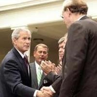 Bush Izinkan CIA Sadap Telepon Luar Negeri