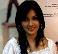 Sandra Dewi Tolak Cinta Delon?