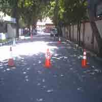 Area Parkir Kamar Mayat Dikosongkan