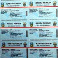 1.500 Kartu Pemilih di Kelurahan Simomulyo Belum Dibagikan