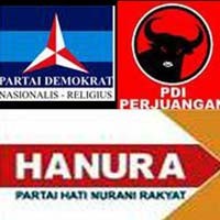 Partai Demokrat, PDIP & Hanura Langgar Aturan Kampanye