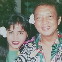 Machica Moechtar Dilamar Moerdiono di Monas