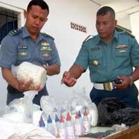 Polisi Selidiki 14 Bom dan 29 Detonator Temuan TNI AL