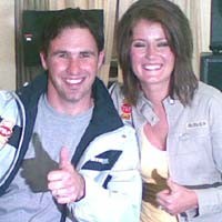 Joshua-Hogan Pecahkan Rekor Kelilingi Afrika Naik Motor