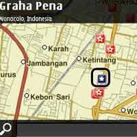 Benda Bercahaya Tertangkap Mata Melintas di Atas Jatim Expo