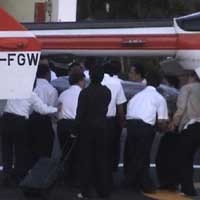 Jenazah Rachman Halim Tiba di Kediri