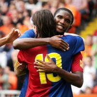 Messi: Etoo, Bertahanlah