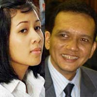 Al Amin dan Sekretaris Cantiknya Bersaksi di Sidang Azirwan