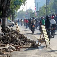 Waspadai Perbaikan Saluran Air di Kawasan Darmo 