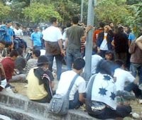 Mahasiswa SETIA Minta Dikawal DPR Pulang Ke Kampus
