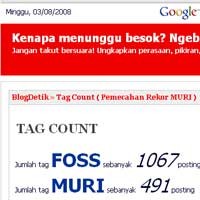 1500-an Posting, Blogger Tercatat di Muri 