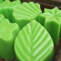 Ehm, Lembutnya... Puding Pandan