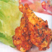 Sayap Ayam Bumbu Wijen Hitam