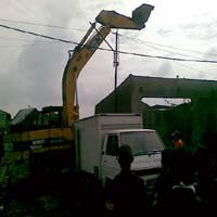 Genting Baru Dieksekusi, Anjing K-9 Dikerahkan