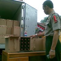 Polisi Gagalkan Pengiriman Miras