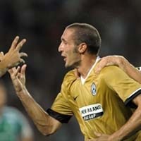 Juve Menang, Chiellini Bersukacita