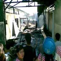 Kebakaran di Pogot Diduga Korsleting Mesin