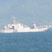 KRI Teluk Cirebon-534 Bocor di Laut Cina Selatan 