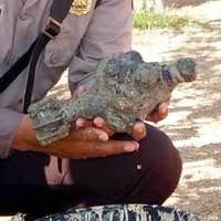 Nelayan Tuban Temukan Mortir Sisa Perang Dunia II